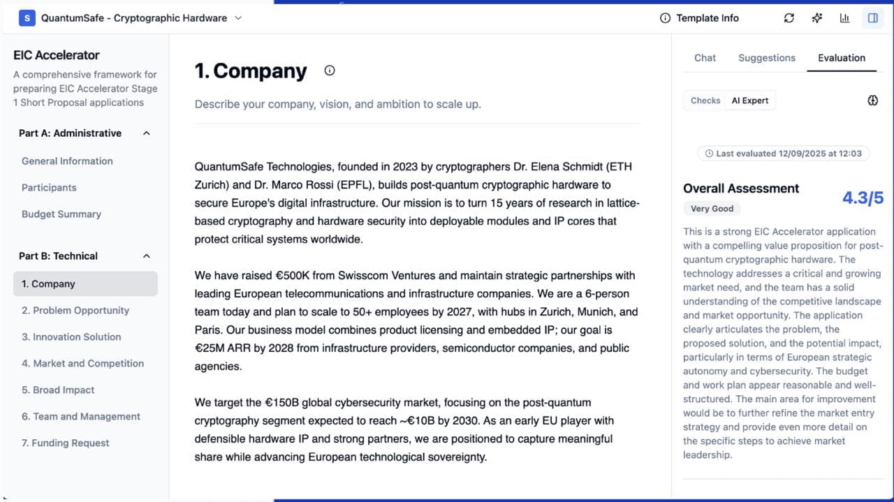 GrantMapper app screenshot